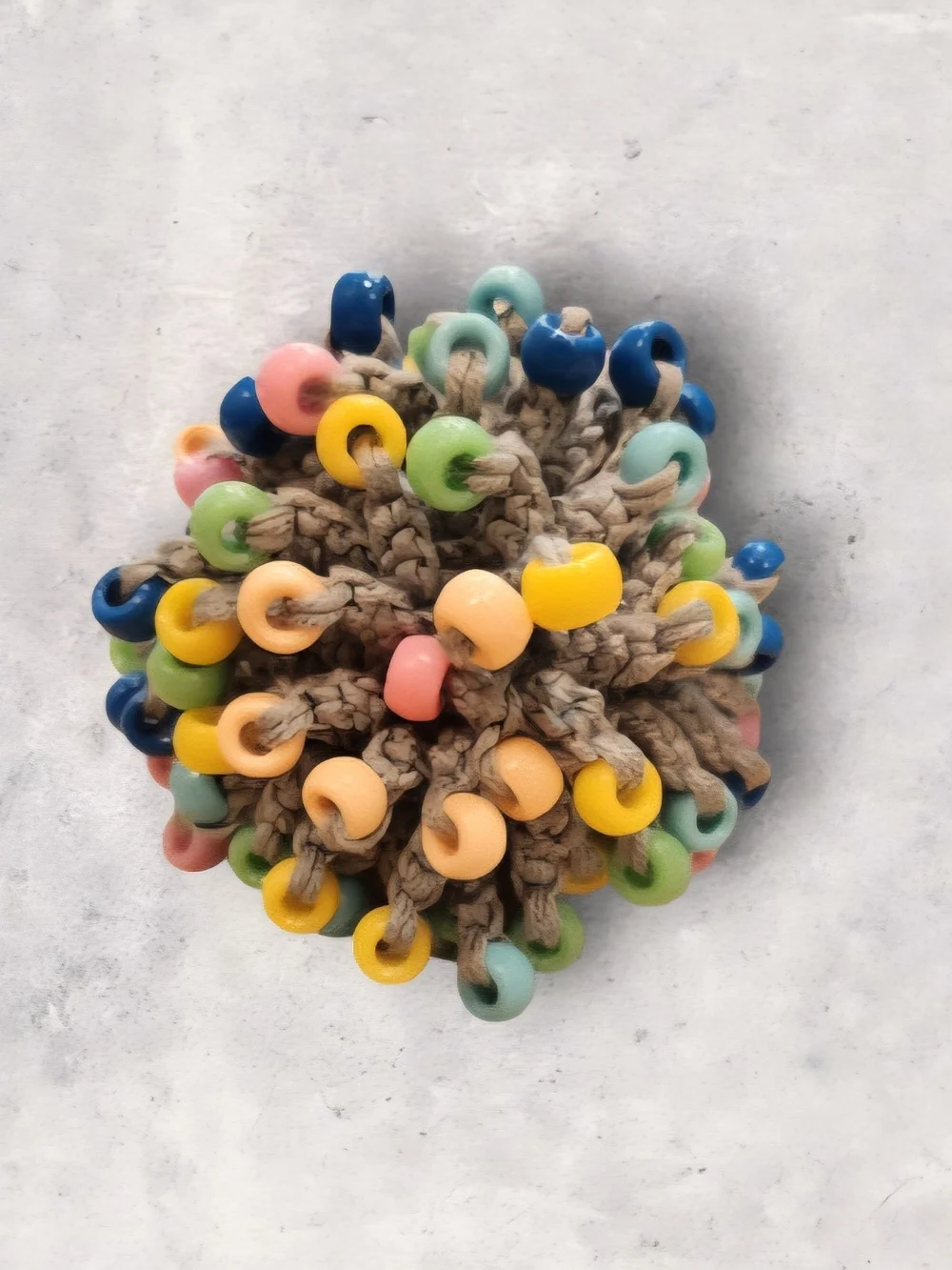 Kids Multicolor Beaded Hedgehog Fidget Toy